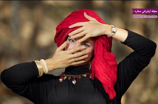 عکس متفاوت از الناز حبیبی - بهار در سریال درد سر های بزرگ
