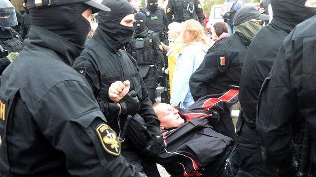 پنجاهمین روز اعتراضات در بلاروس علیه لوکاشنکو